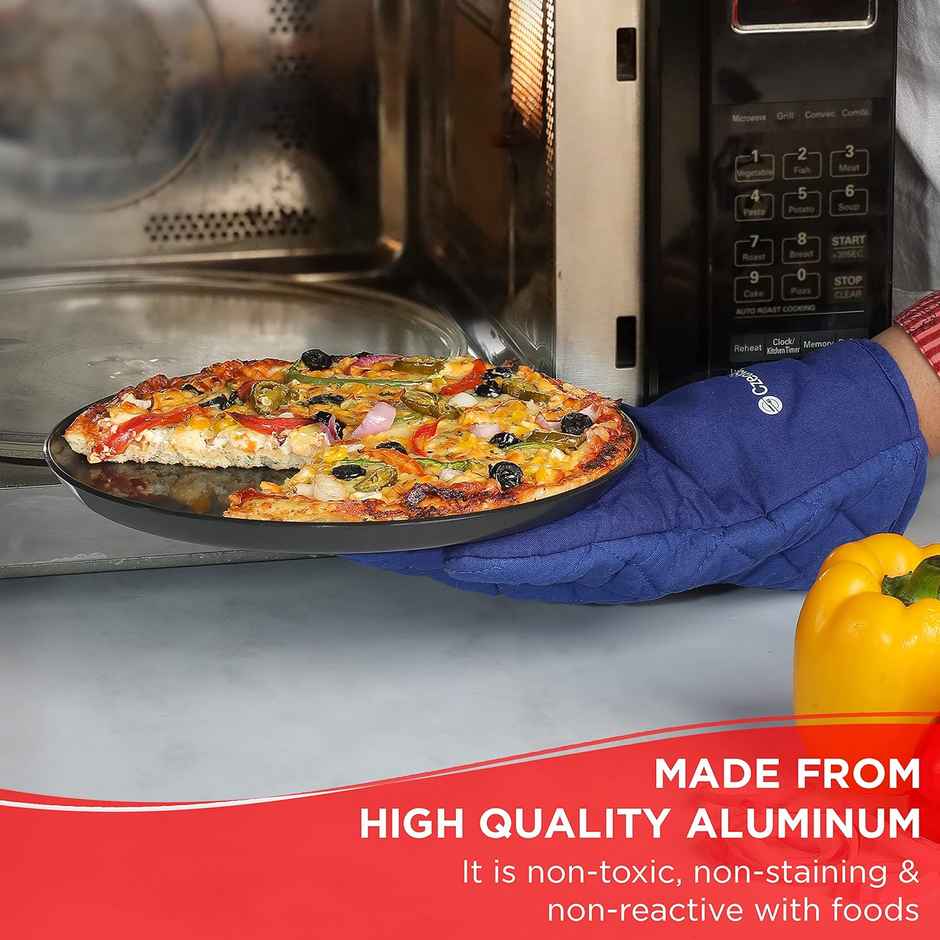 Vinod Hard Anodized Microwave Tawa- 25 Cm