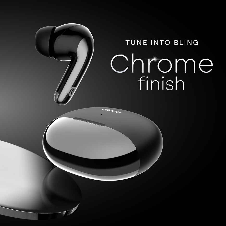 Noise Buds Verve 2 50H Playtime 4 Mic ENC 13mm Driver IPX4 BTv5.3 TWS Earbuds | Carbon Black