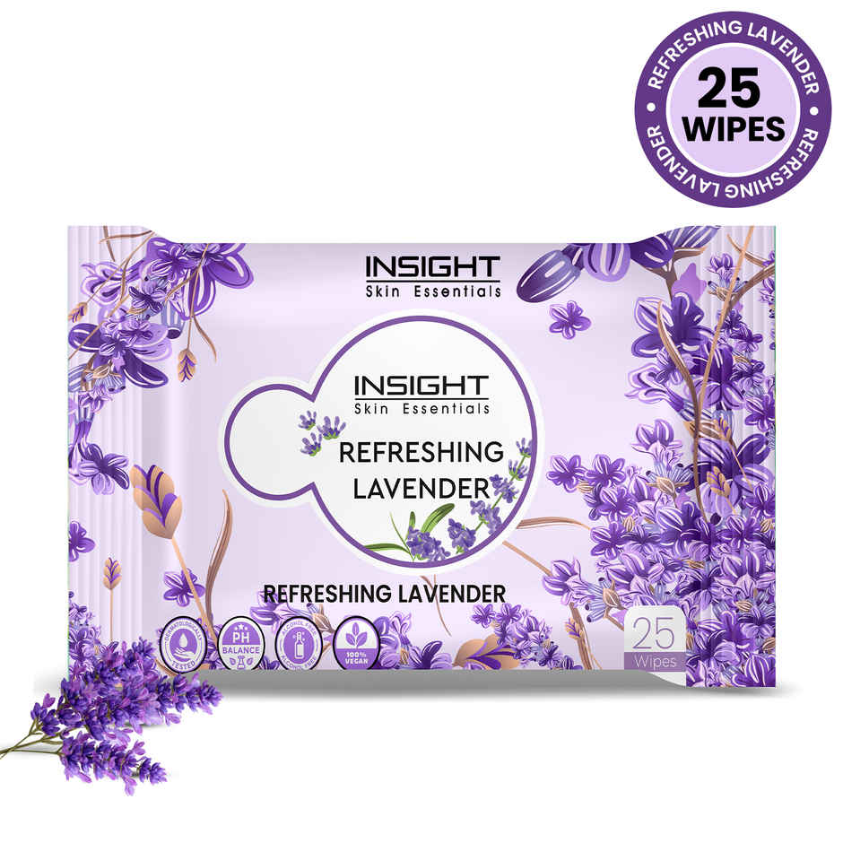 Insight Cosmetics Refreshing Lavender Wet Wipes