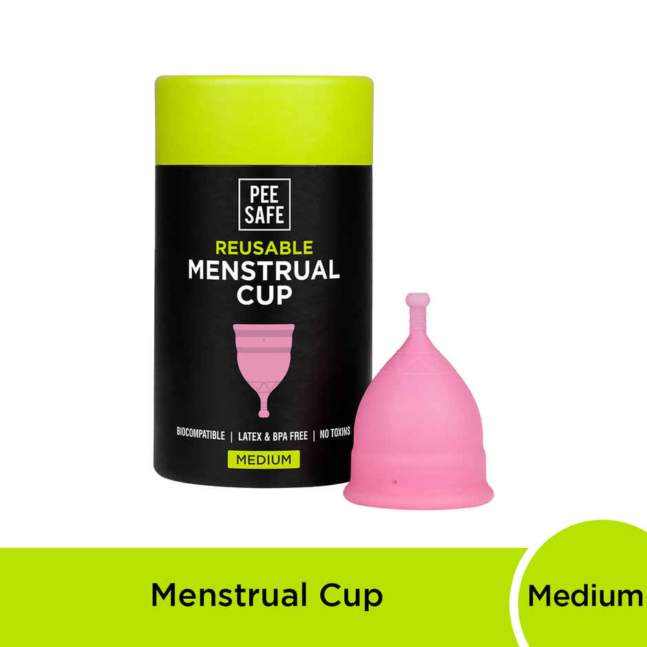 Pee Safe Menstrual Cup | Leak-Free, Comfortable & Reusable - Medium