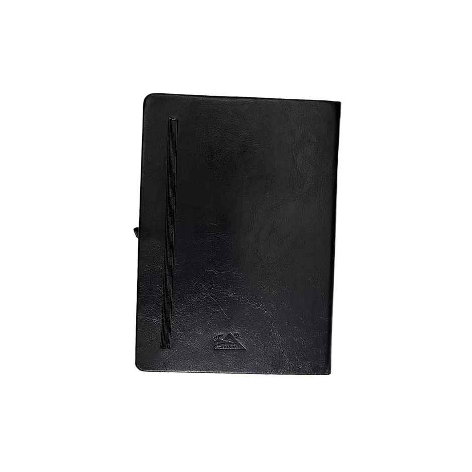 ABK A5 Pu Diary Ruled - 80 Gsm 190 Pages - Black