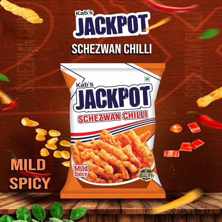 Kab's Jackpot Schezwan Chilli Sticks