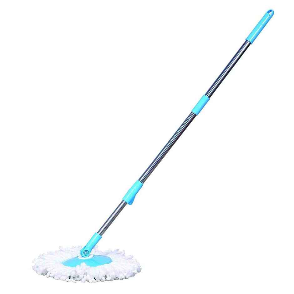 Esquire 360 Bucket Spin Mop Stick With Microfiber Refill | Blue Color