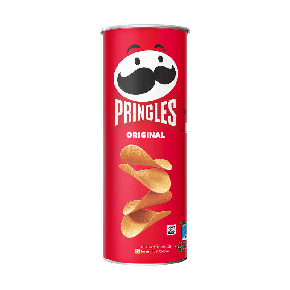 Pringles Potato Chips Original Flavour | Crunchy & Classic