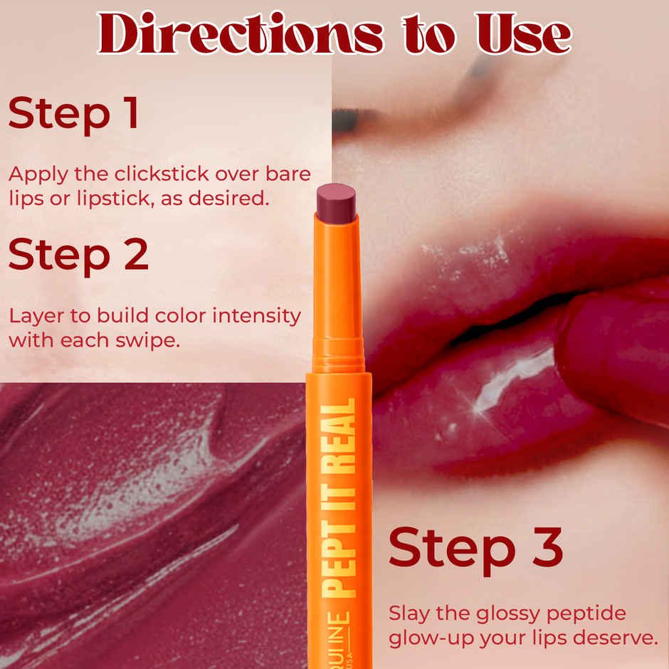 Jaquline USA Pept It Real Click Stick | Berry On Blast 06