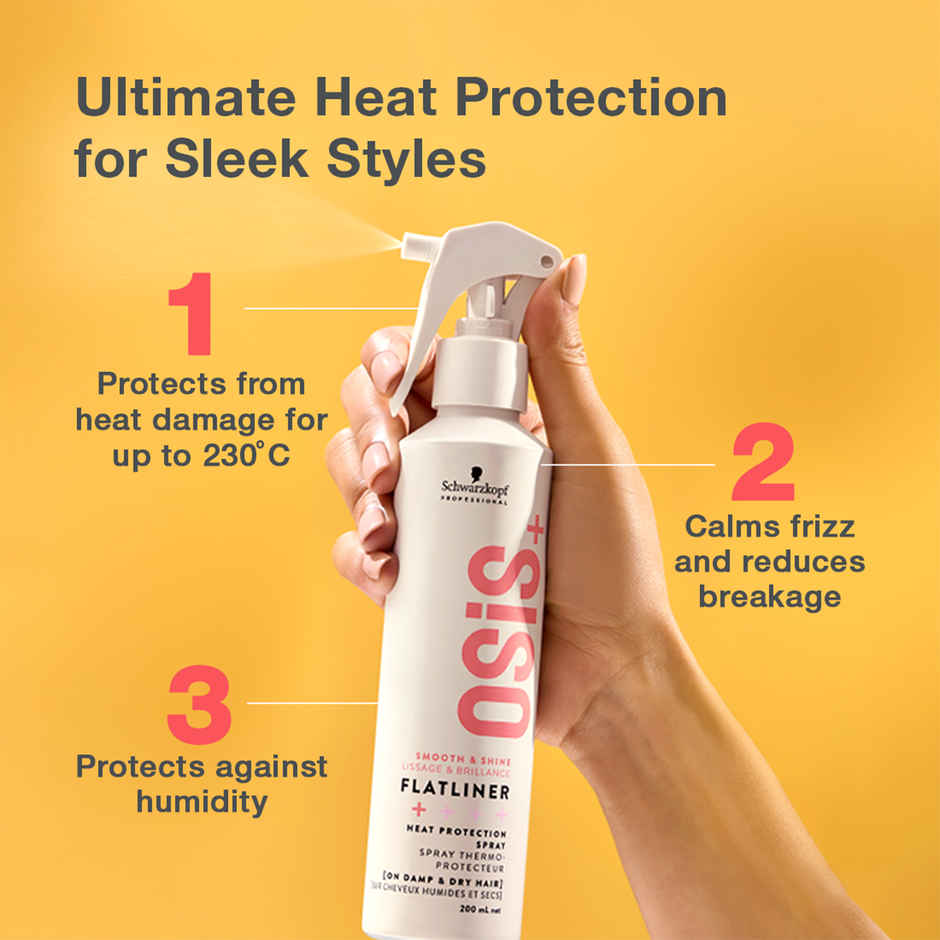 Schwarzkopf Professional OSiS+ Flatliner Heat Protection Spray