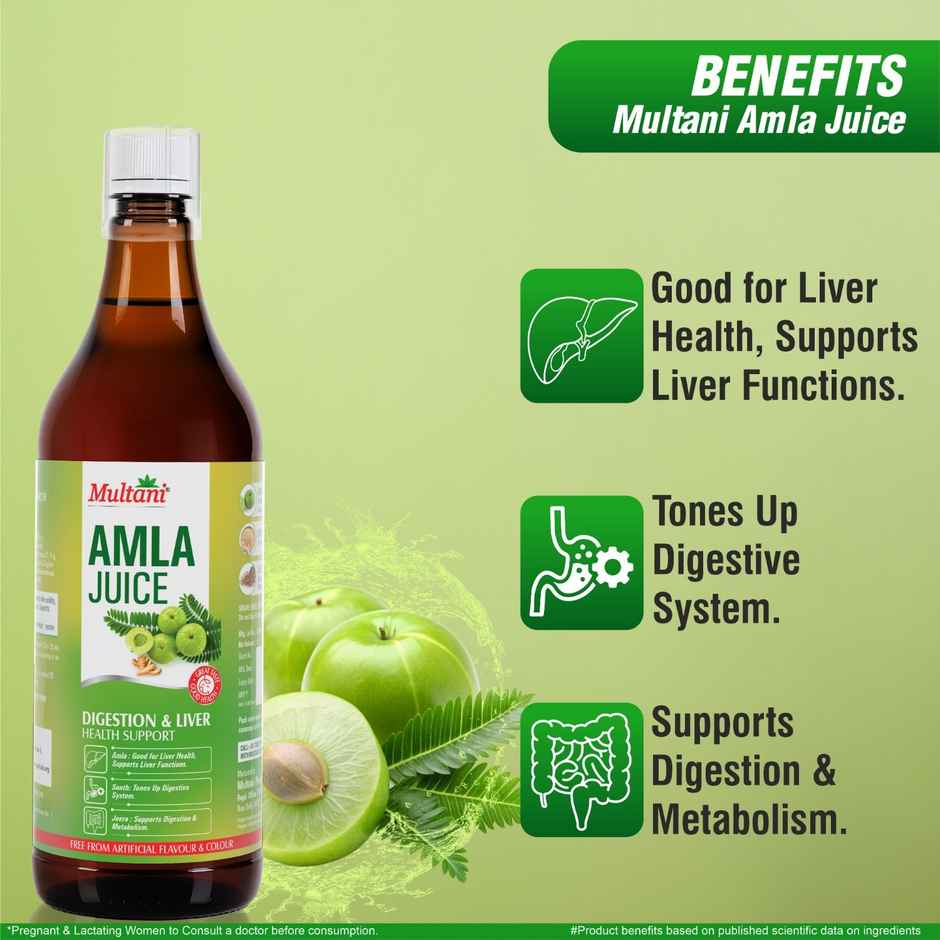 Multani Amla Juice | Supports Digestion & Liver