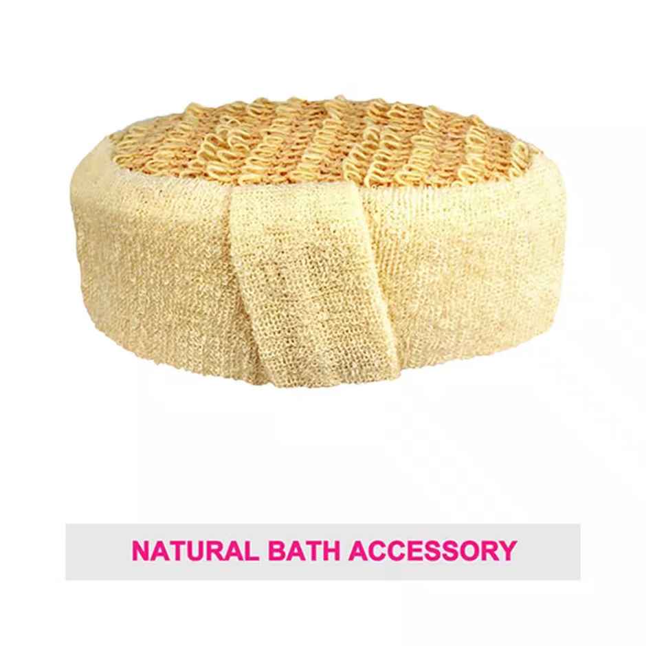 VEGA Sisal Sponge Relaxer For Remove Dead Cell, Softens And Gently Exfoliates, Small (Nba-3/8)