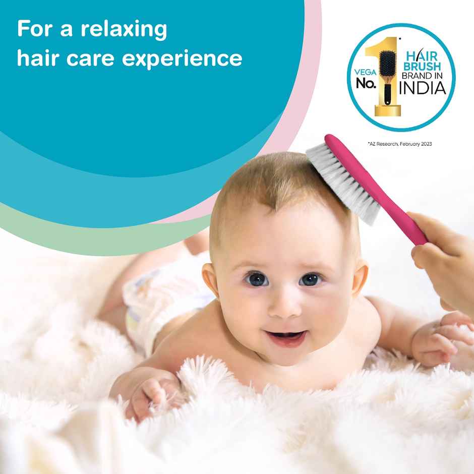 Vega Baby & Mom 5-In-1 Grooming Kit - Pink- Bpa Free|Gentle, Safe & Hygienic | Vbga3-02