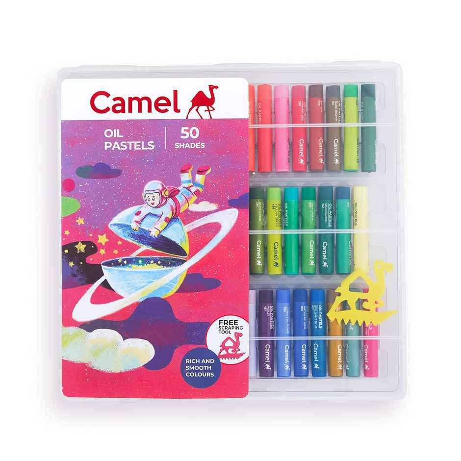 Camel Oil Pastel 50 Shades Reusable Plastic Pack