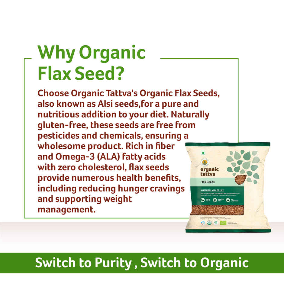 Organic Tattva Flax Seeds