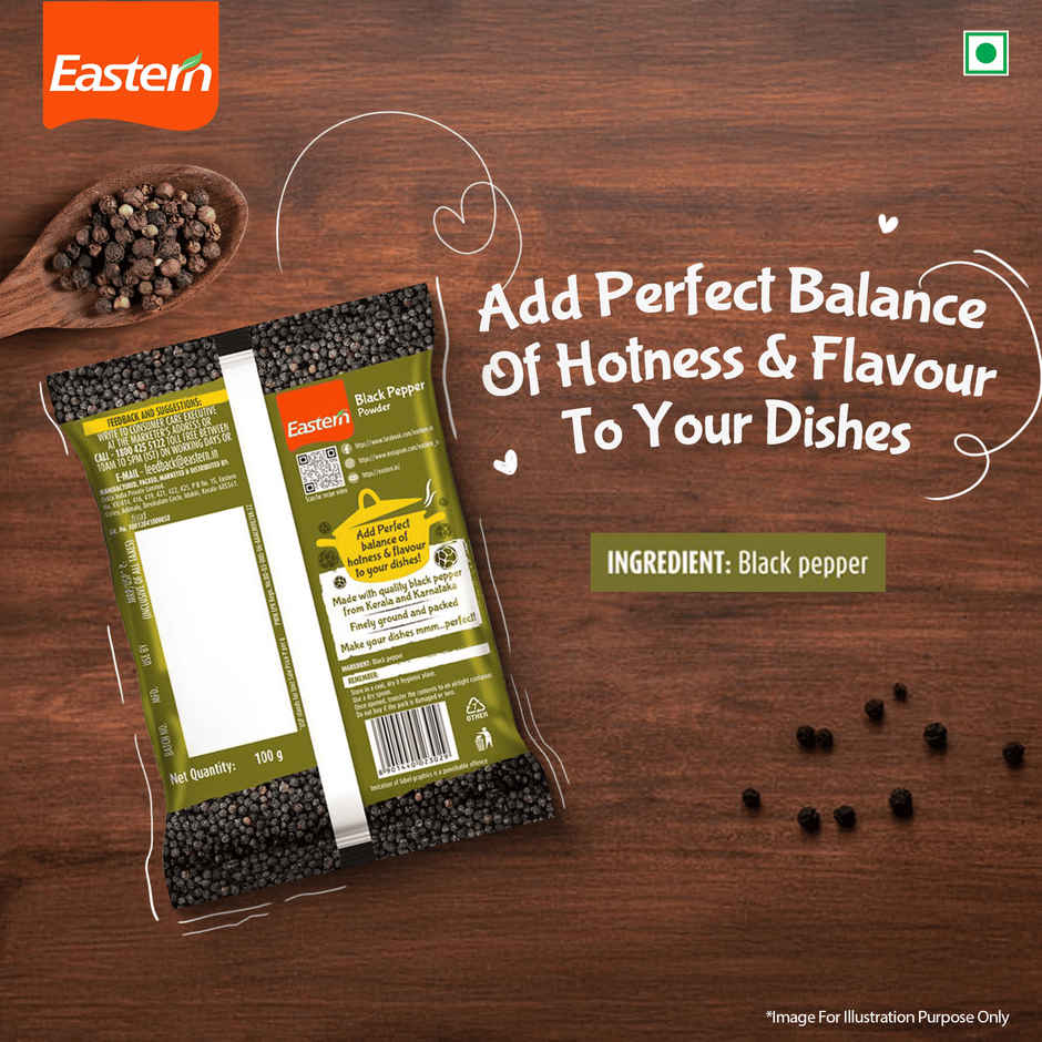 Eastern Black Pepper Powder Pouch