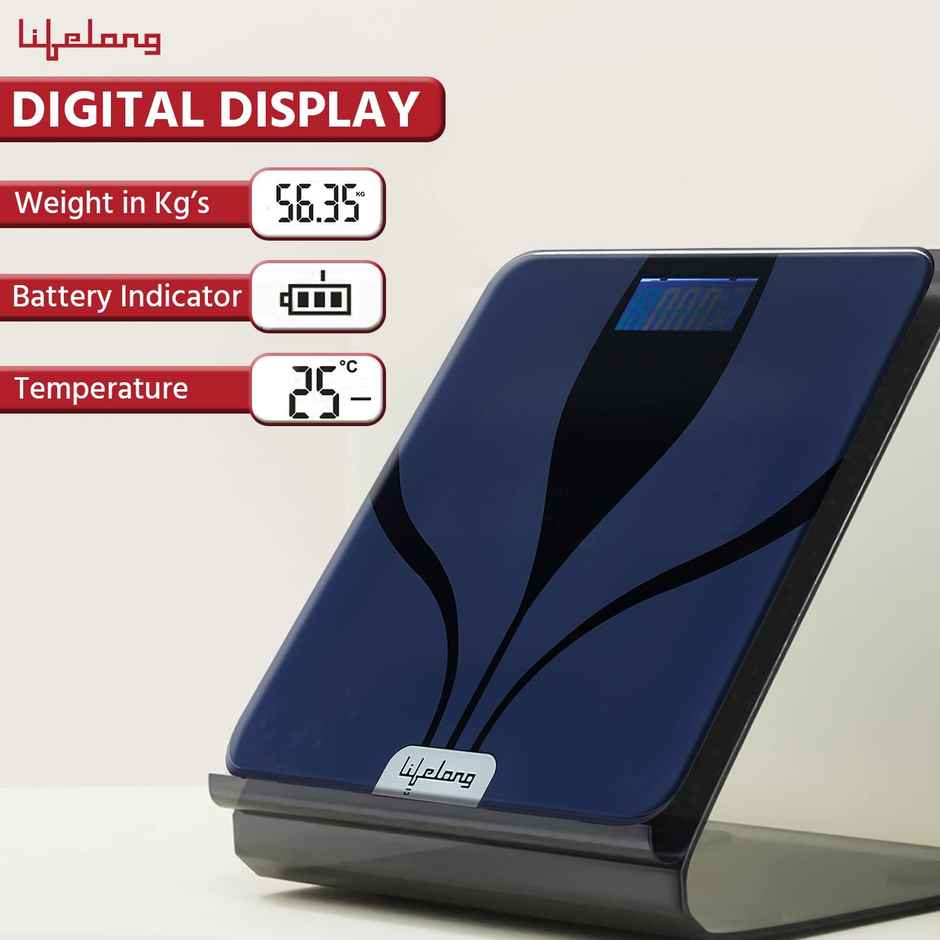 Lifelong LLWS27 Digital Weight Machine - LED Indicator
