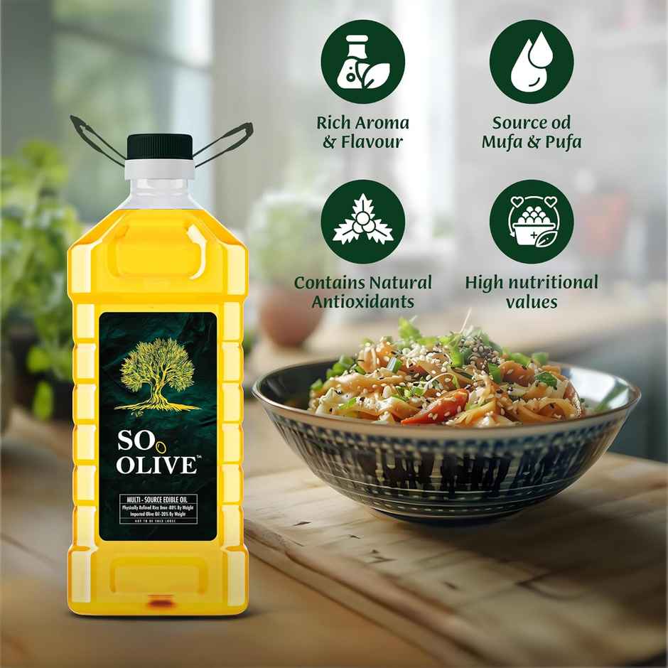 Jivo So-Olive Blend Of Rice Bran and Olive Oil