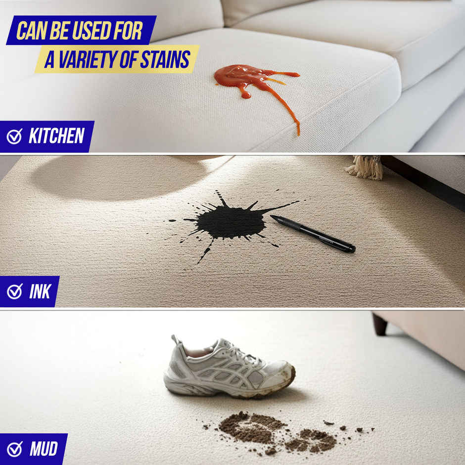 Vanish Oxi Action Instant Stain Remover Spray for Carpets, clothes & Sofas