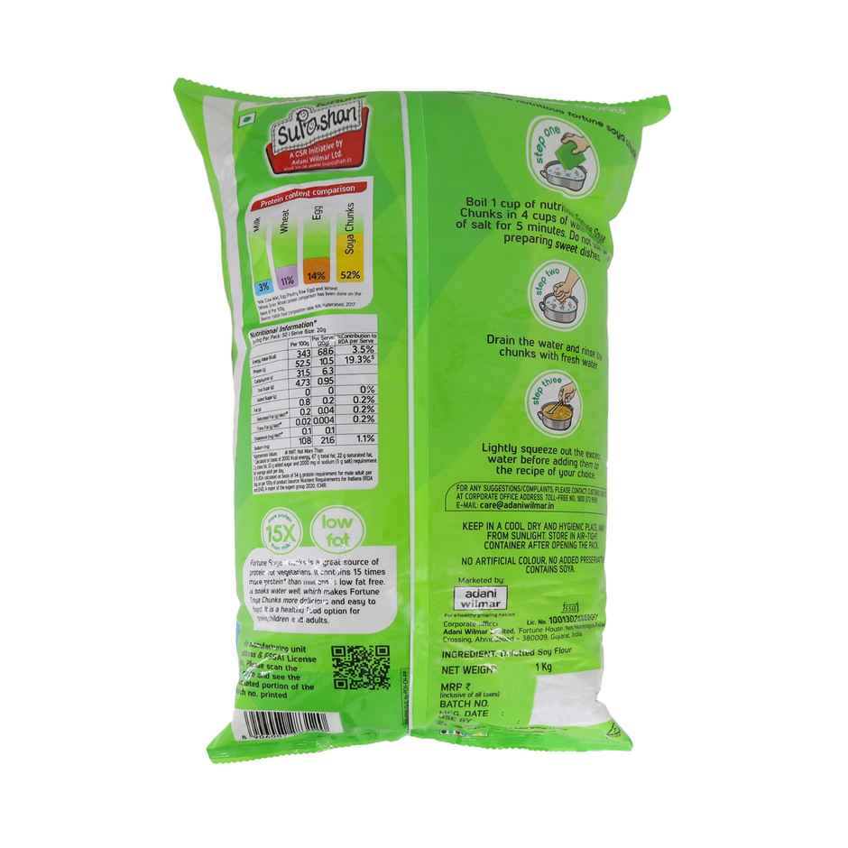 Fortune Soya Chunks | Pouch