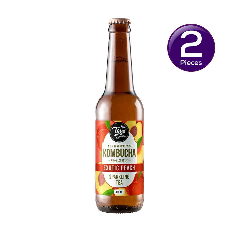 Toyo Kombucha Exotic Peach Kombucha Combo