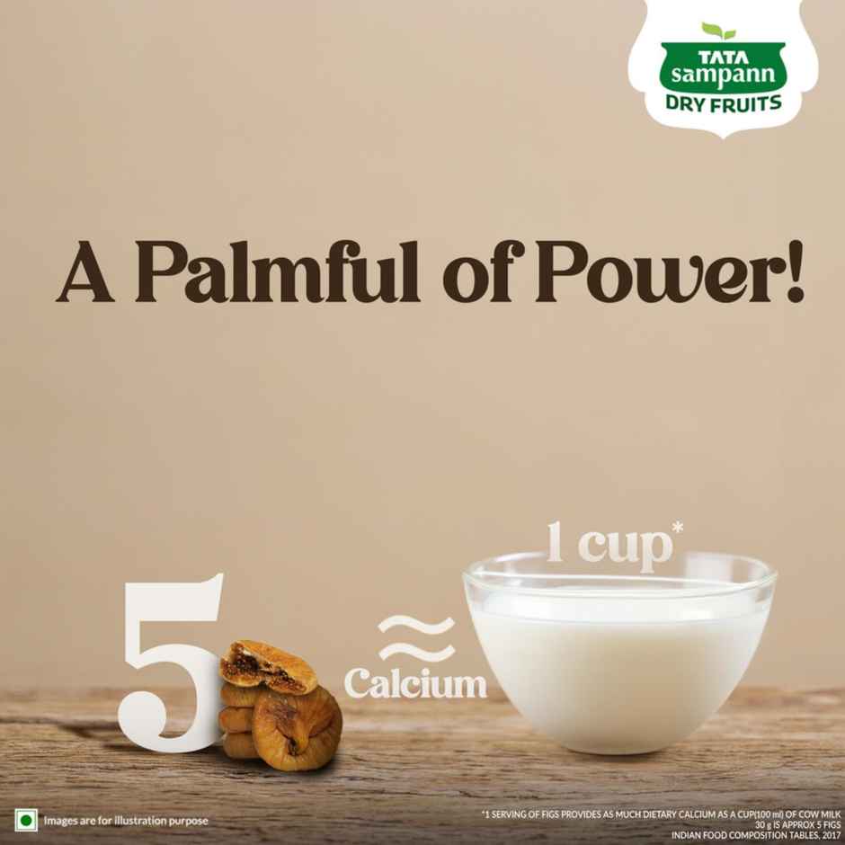 Tata Sampann Premium Anjeer (Dried Figs)Rich In Calcium & Fibre