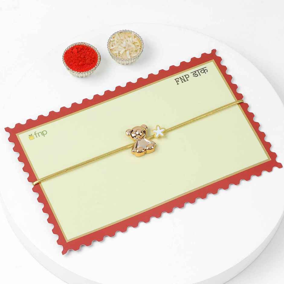 Little Teddy Love Rakhi | FNP