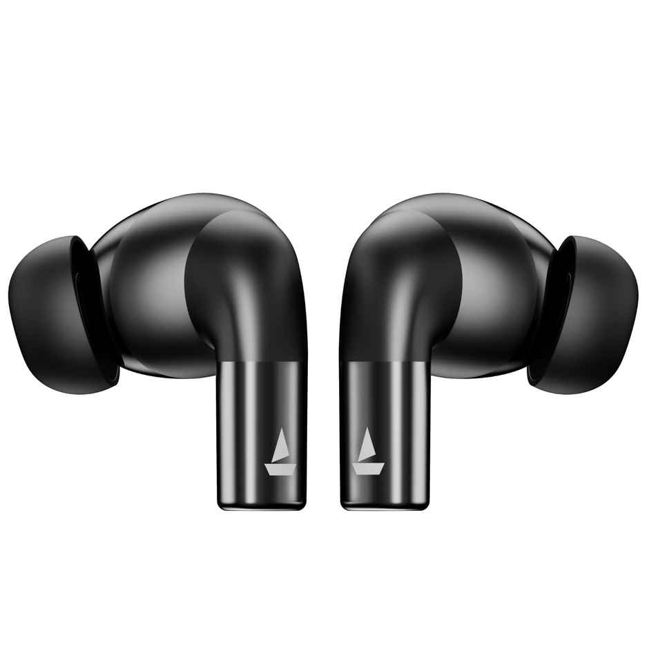 boAt Airdopes Ultra Pro TWS Earbuds W- 100H Playtime, Spatial Sound - 24-Bit Audio,Gunmetal Black