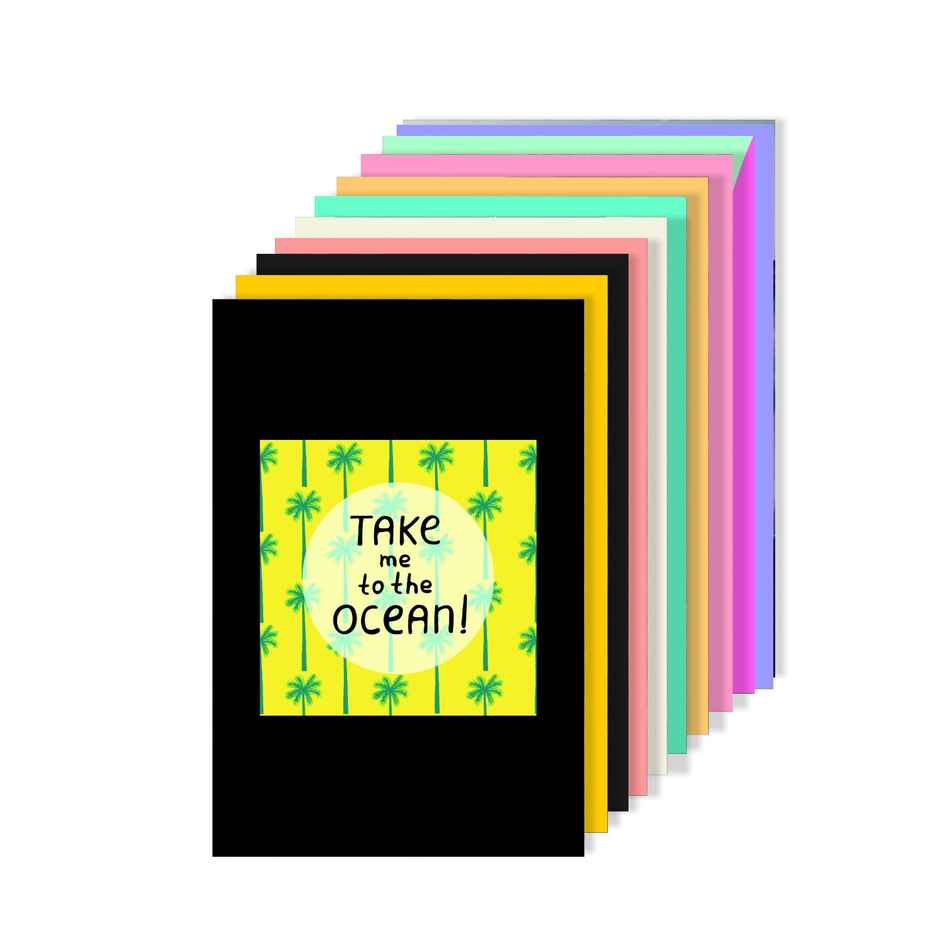 Paper Plane Design Travel Theme Wall Posters | Set of 10 | (12 Inch x 18 Inch) D16