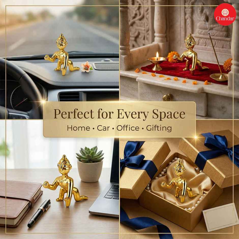 Laddu Gopal Idol | Golden Metal | Chandar