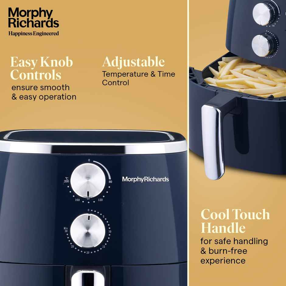 Morphy Richards Crisp Pro Classic Air Fryer,Blue