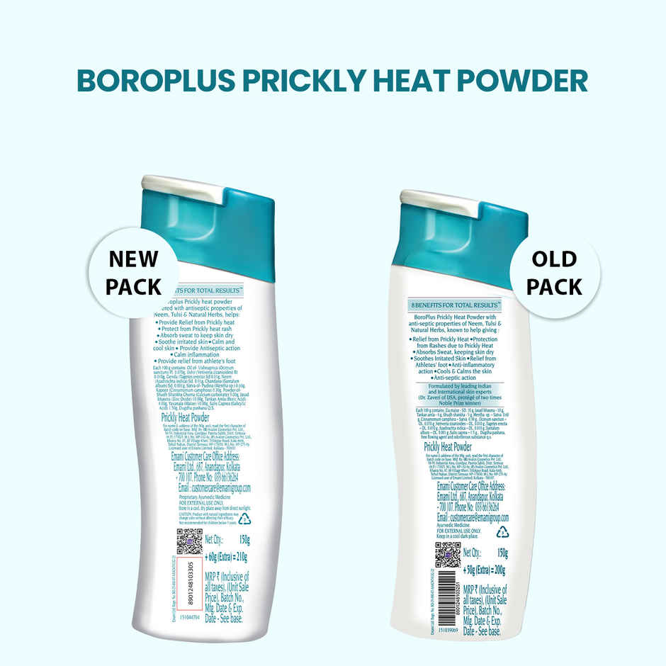 BoroPlus Prickly Heat Powder - Icy Cool