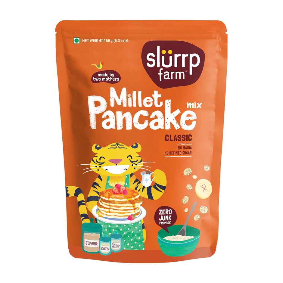 Slurrp Farm Millet Pancake Mix | Classic