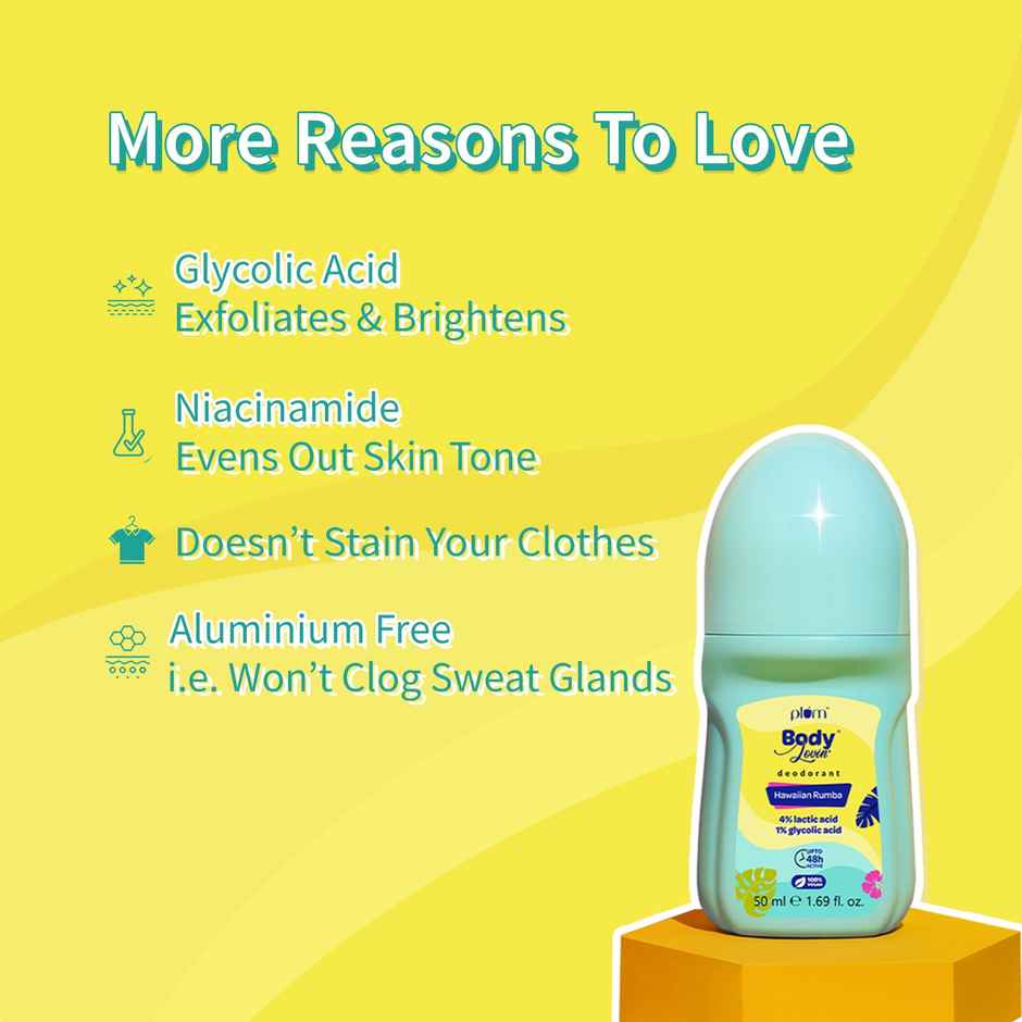 Plum Bodylovin' Hawaiian Rumba Deodorant Roll-On