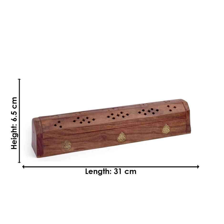 Anantha Wooden Agarbatti Box | Satvik