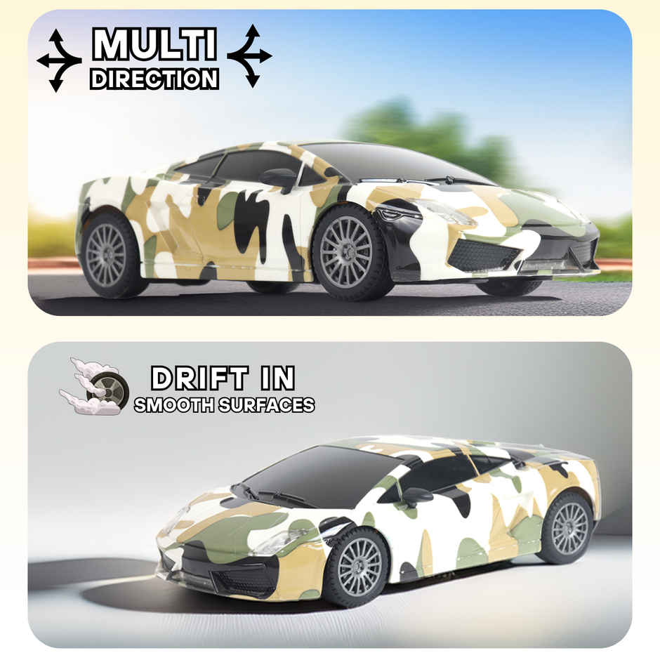 Frendo 1:24 Hi Speed Remote Control Car -Lam Military