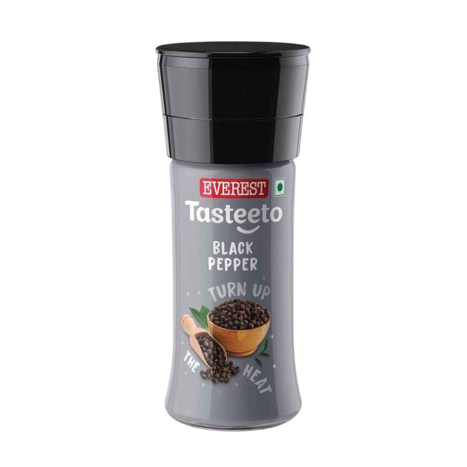 Everest Tasteeto Black Pepper | Grinder Cap Bottle