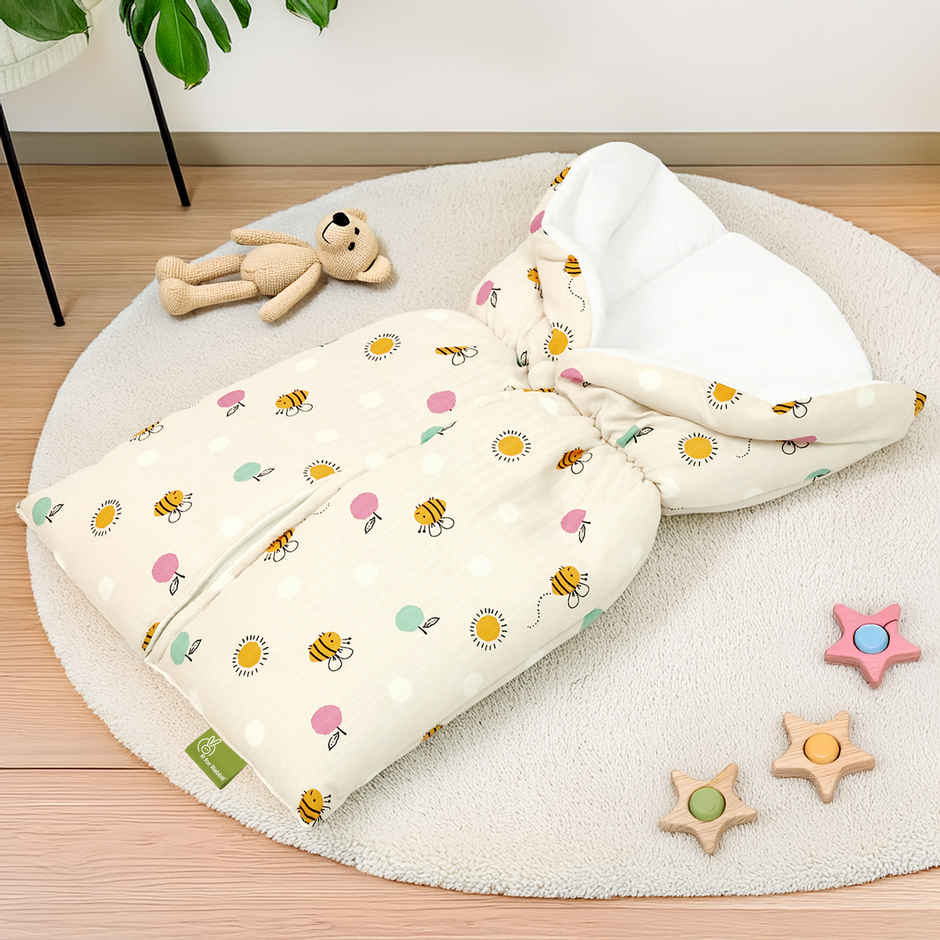 R for Rabbit Snuggy Bliss 100 Muslin Cotton Baby Bedding