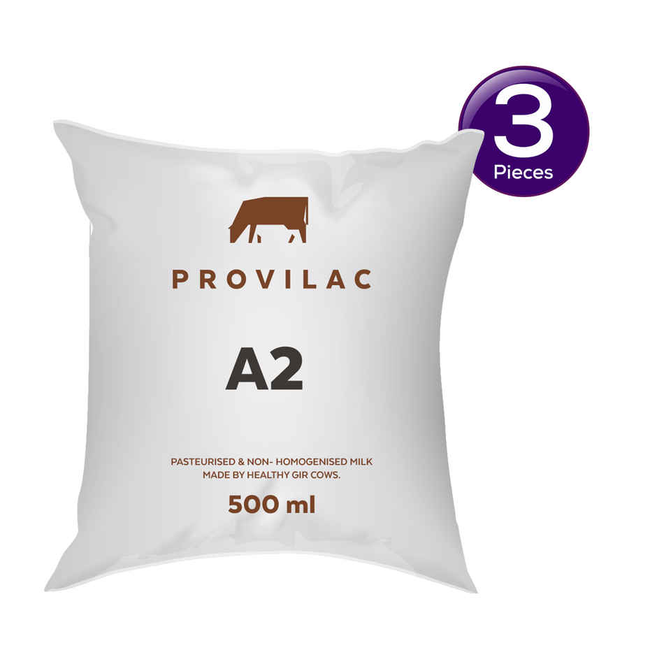 Provilac A2 Fresh Cow Milk (Pouch) Combo