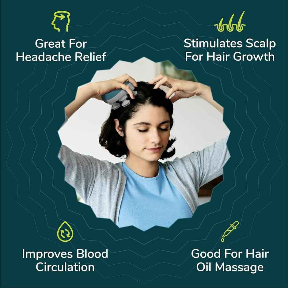 Caresmith Revive Electric Head Massager Scalp, Body & Head Massager For Hair Growth