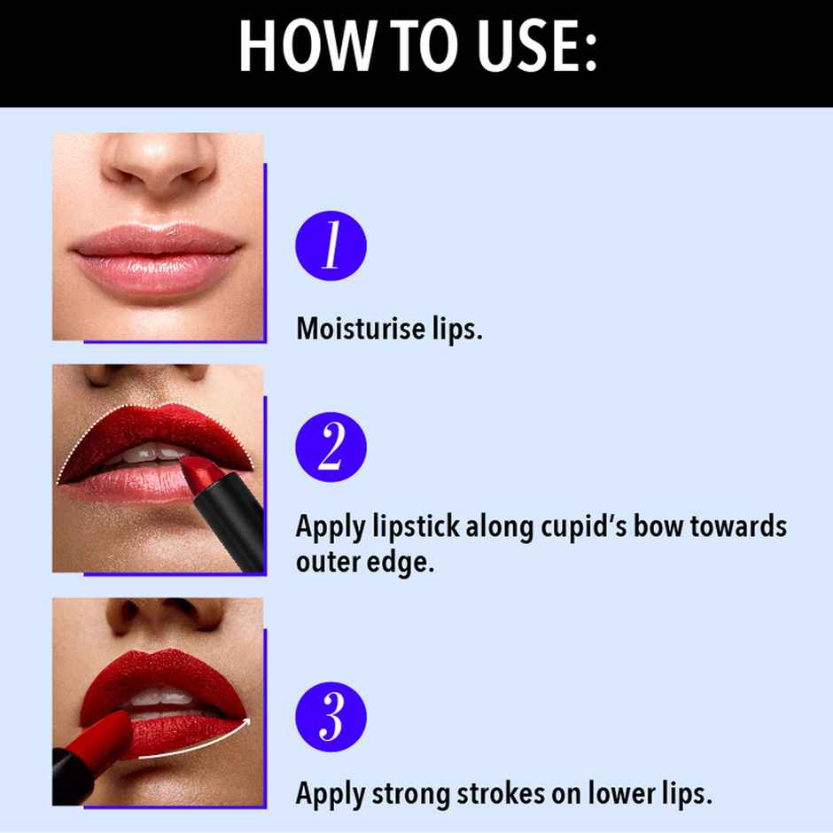 Blue Heaven Intense Matte Lipstick (Pink Forst 305)