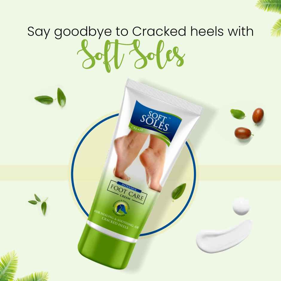 Soft Soles Foot Cream | Intense Hydration for Smooth & Soft Heels | Fast-Absorbing