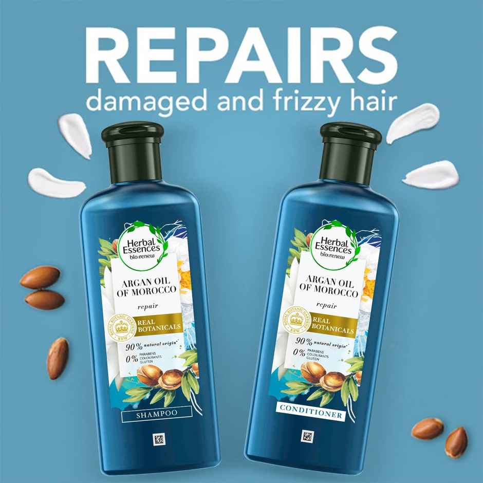 Herbal Essences Argan Oil of Morocco Shampoo For Hair Repair and No Frizz
