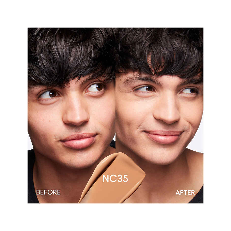 M.A.C Studio Fix Fluid SPF 15 Mini Soft Matte Foundation With Hyaluronic Acid - NC35