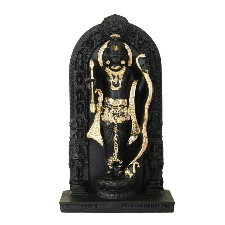 Tied Ribbons Ramlalla Idol Statue Showpiece (9.6 Cm)