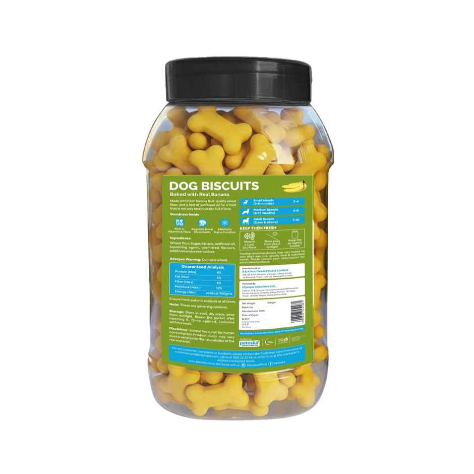 Petoska Dog Biscuits | Banana