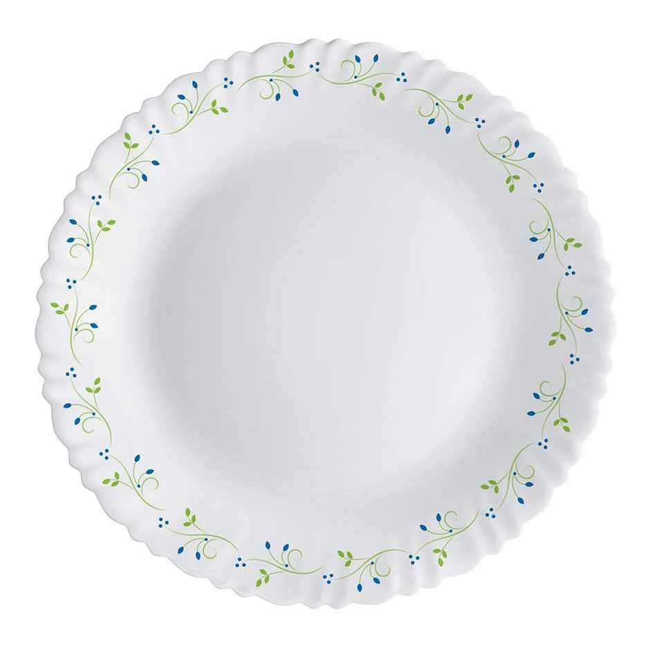 Cello Opalware Dazzle Series Tropical Lagoon Dinner Set | | Set Of 13, White