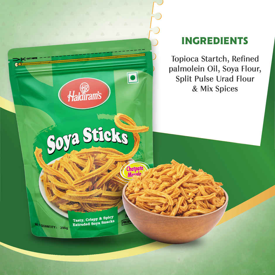 Haldiram's Soya Sticks | Savory Snack