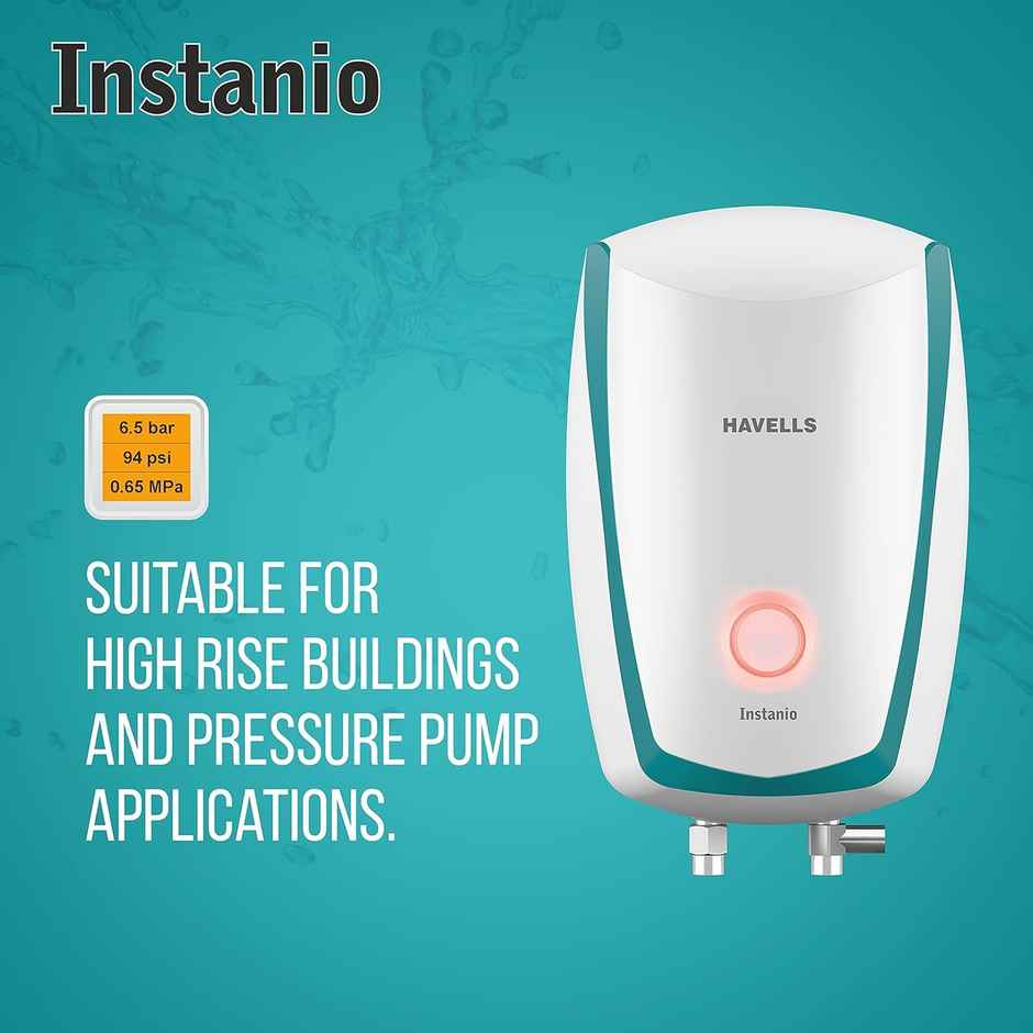 Havells Water Heater | Instanio 4S 10L Sp Fp Wb W/O Prcd-Swh