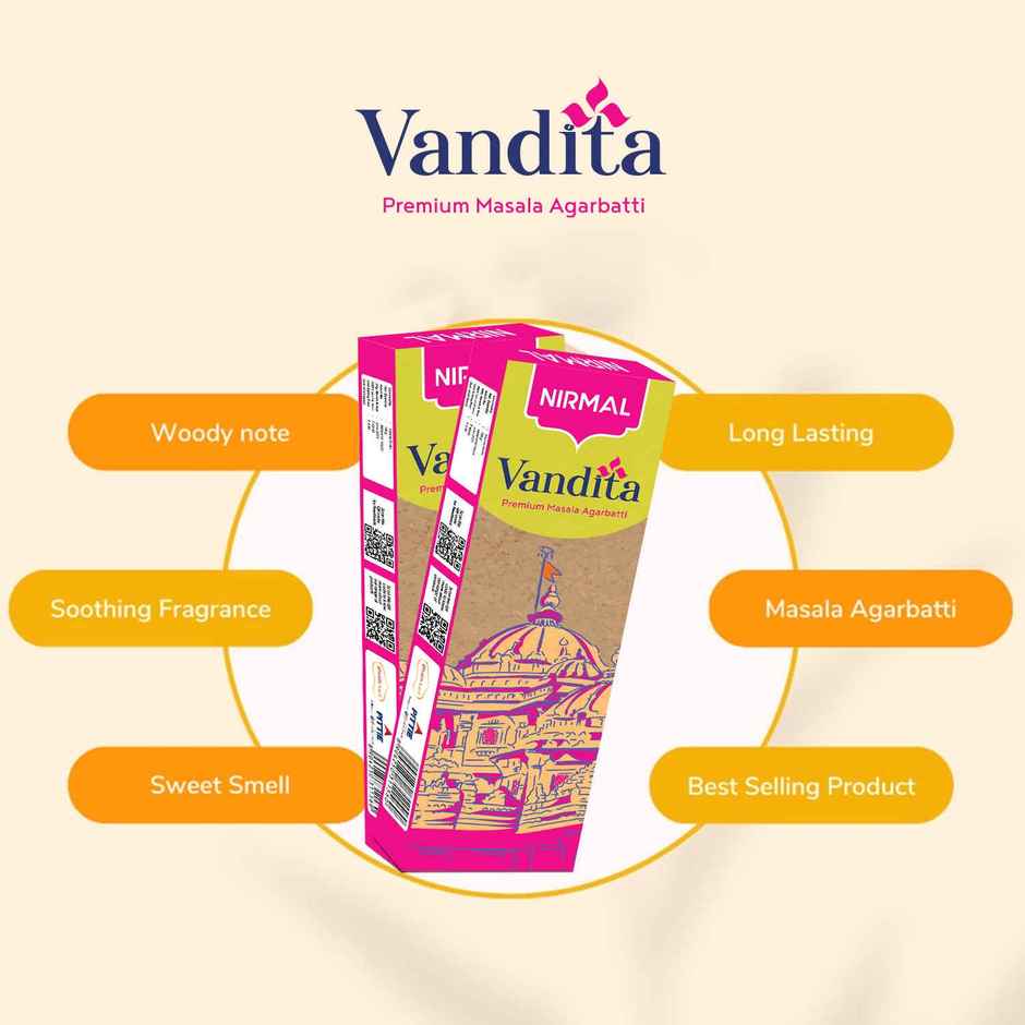 Shubhkart Nirmal Vandita Premium Masala Agarbatti