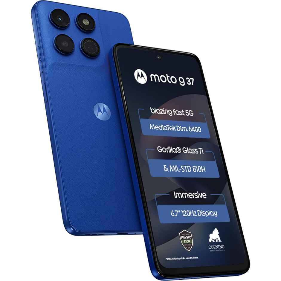 Motorola G37 Power | 8GB Ram | 128GB Storage | Pantone Nautical Blue