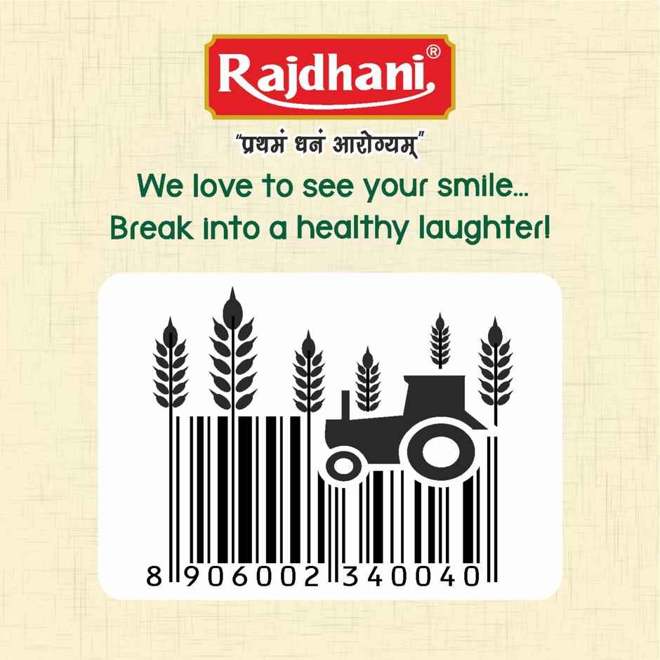 Rajdhani Chakki Fresh Atta | 100% Atta, 0% Maida