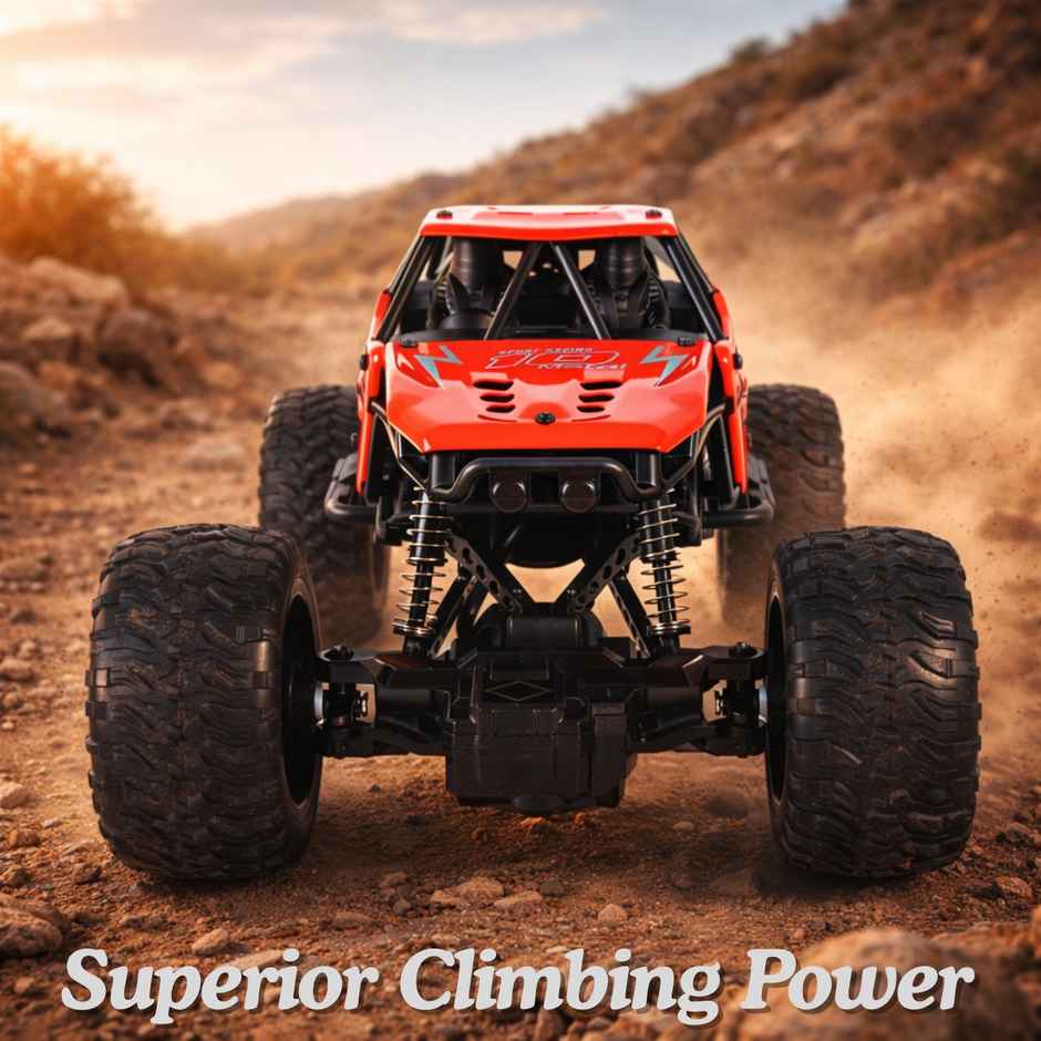 Race n Roll 2.4G Remote Control Rock Crawler Red
