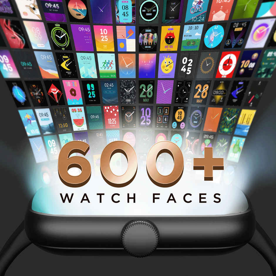 boAt Wave Lynk Voice Smartwatch | 1.69" Display | BT Calling | 7 Days Battery - Active Black